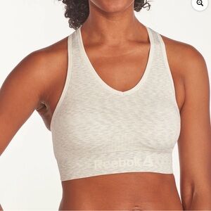 Reebok Women's Light Gray Sports Bra